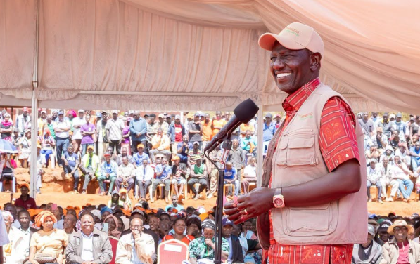 A file photo of President William Ruto.